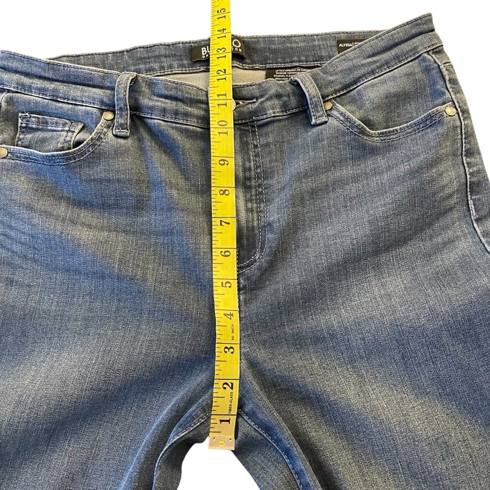 BUFFALO David Bitton Alyssa High-Rise Straight Leg Jeans (6x30) - Picture 9 of 16